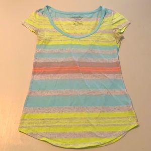 Small American Eagle Stripped Top